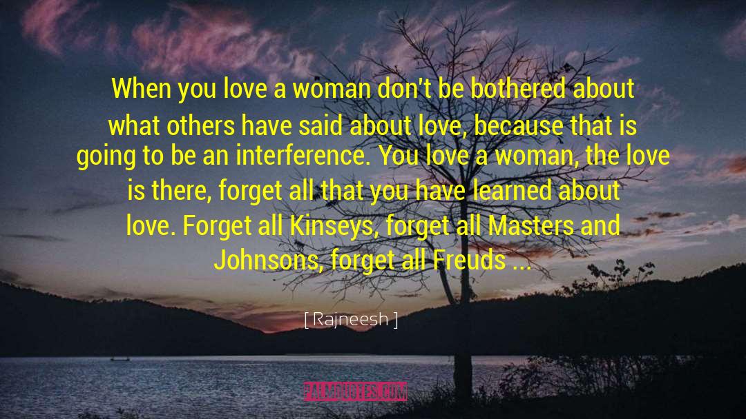 The Secret Love quotes by Rajneesh