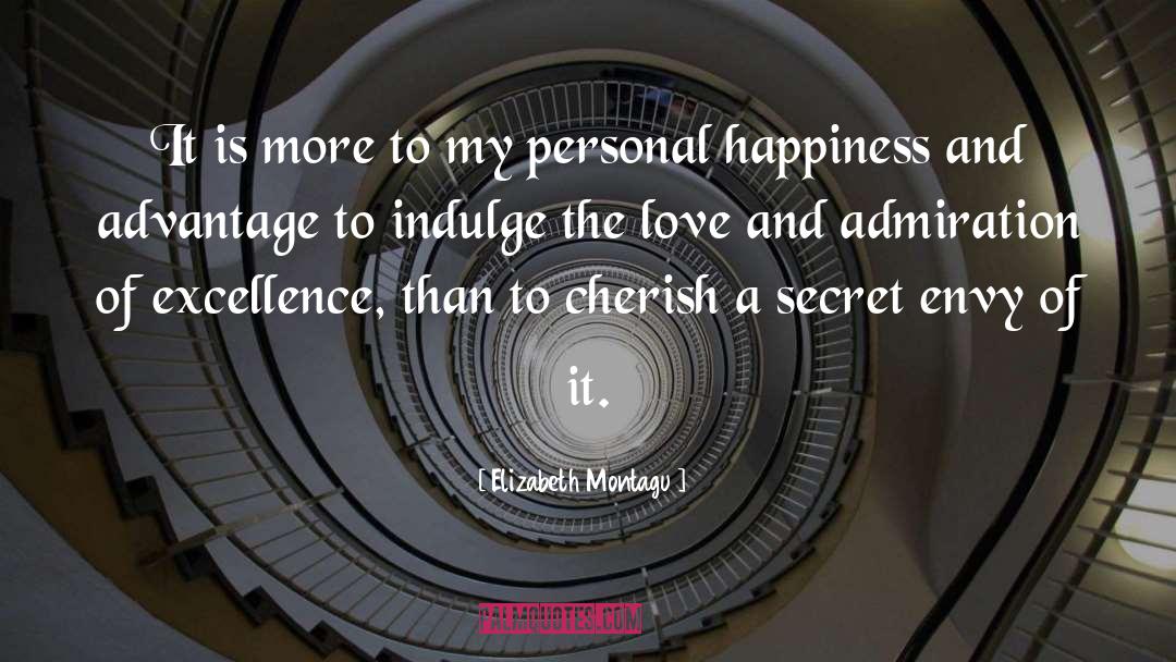 The Secret Love quotes by Elizabeth Montagu