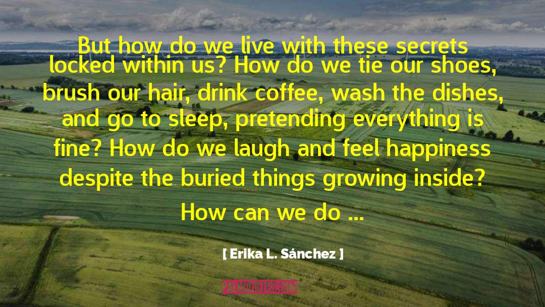 The Secrets We Keep quotes by Erika L. Sánchez