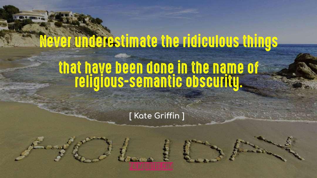 The Semantic Web quotes by Kate Griffin