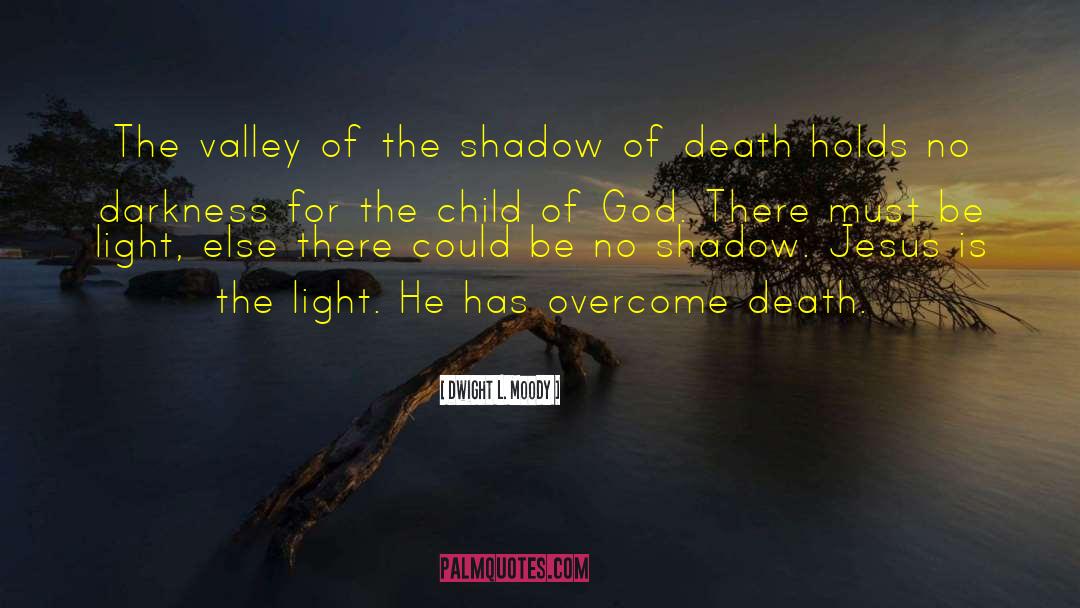 The Shadow Of Death quotes by Dwight L. Moody