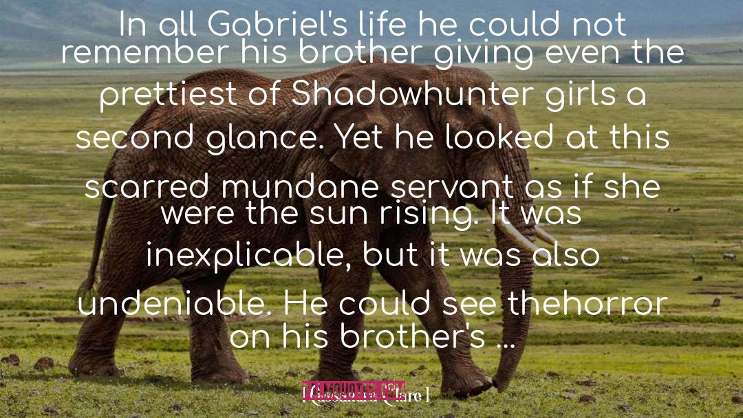 The Shadowhunter Chronicles quotes by Cassandra Clare