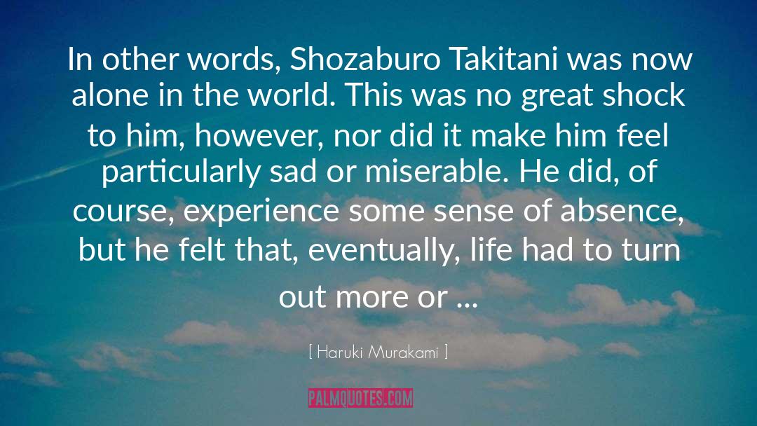 The Shock Doctrine quotes by Haruki Murakami