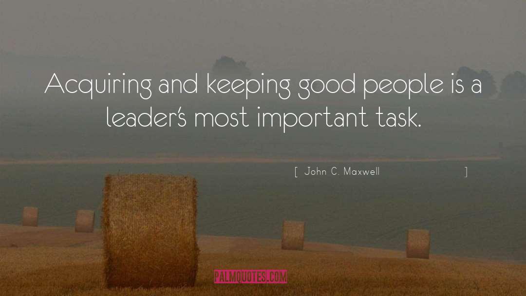 The Sign Of A Good Leader Quote quotes by John C. Maxwell