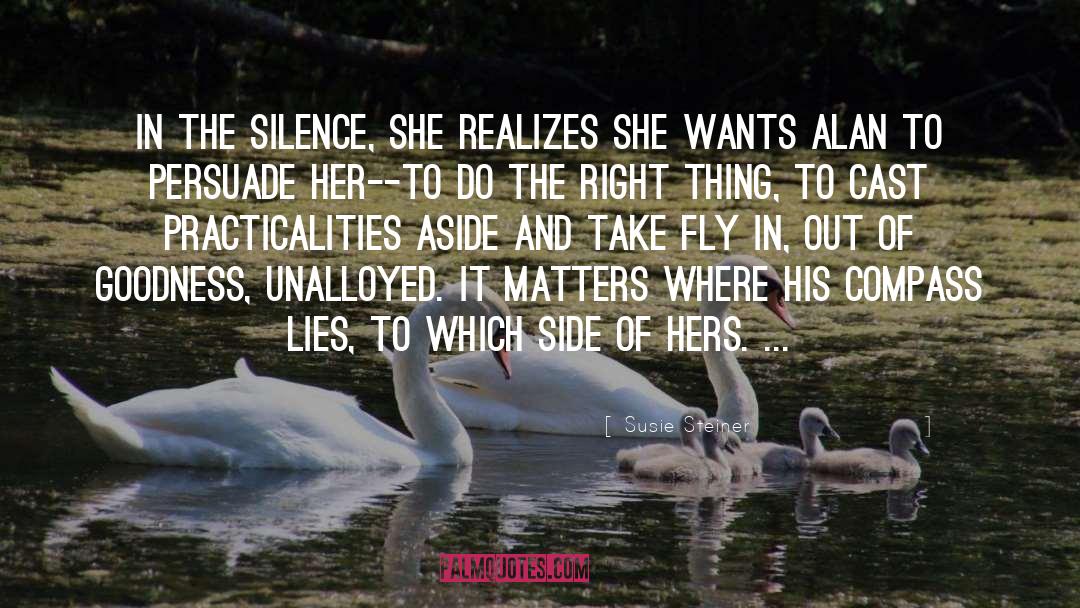 The Silence quotes by Susie Steiner