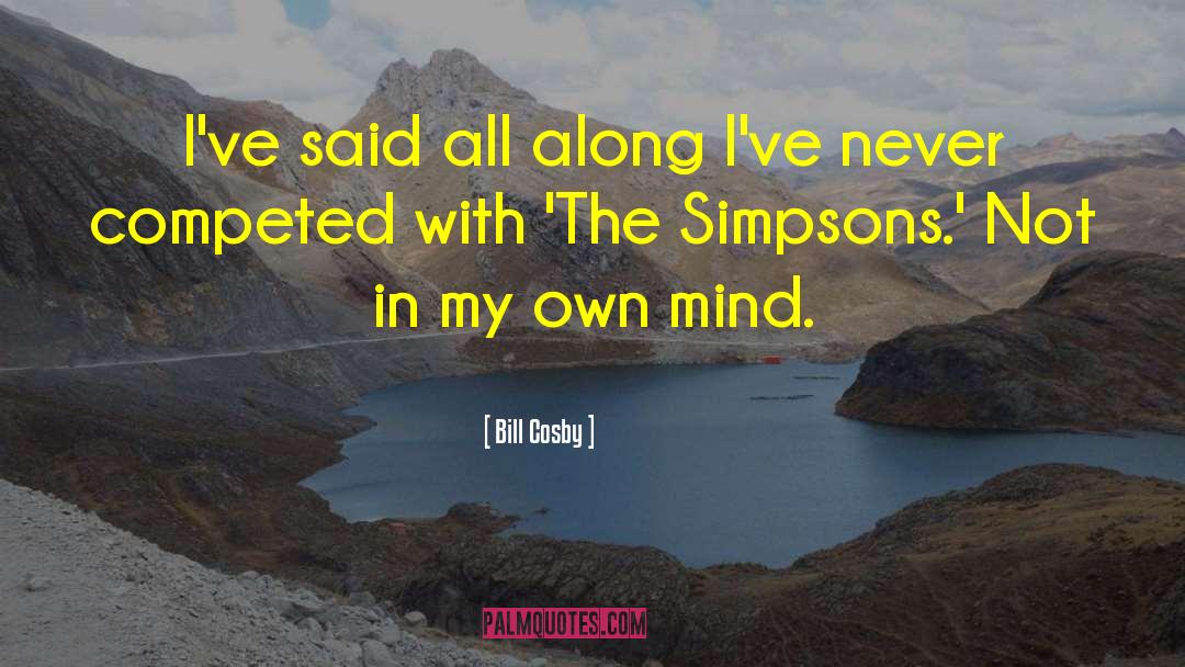 The Simpsons quotes by Bill Cosby