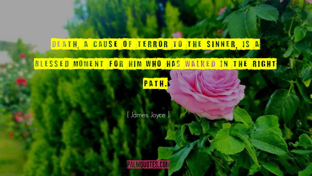 The Sinner quotes by James Joyce