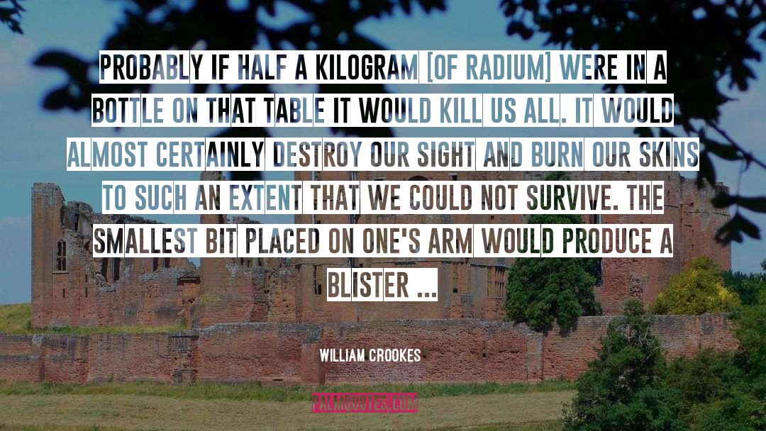 The Smallest Part quotes by William Crookes