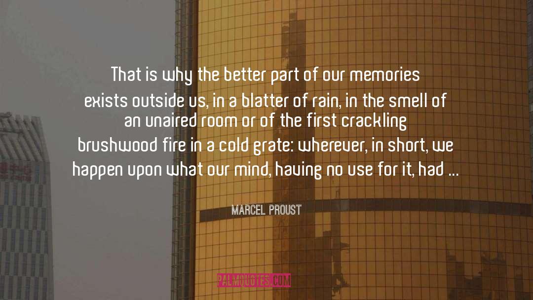 The Smell Of The Rain quotes by Marcel Proust
