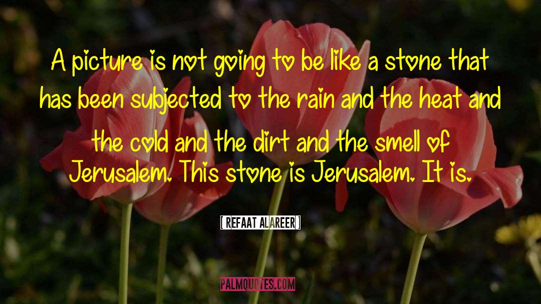 The Smell Of The Rain quotes by Refaat Alareer