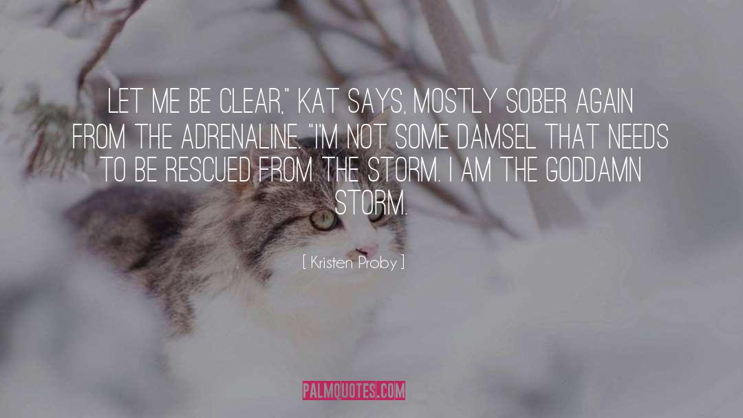The Sober World quotes by Kristen Proby