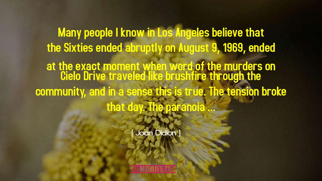 The Soham Murders quotes by Joan Didion