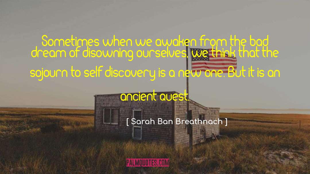 The Sojourn quotes by Sarah Ban Breathnach