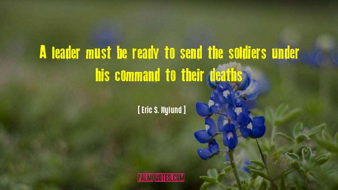 The Soldier S Cross quotes by Eric S. Nylund