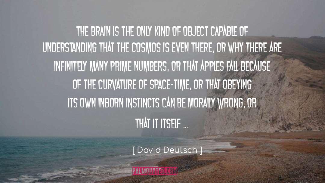 The Solitute Of Prime Numbers quotes by David Deutsch