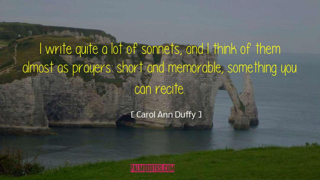 The Sonnets quotes by Carol Ann Duffy