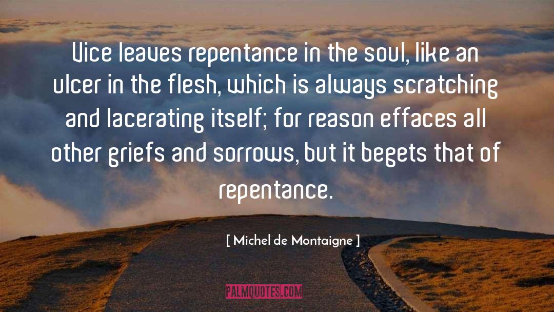 The Sorrows Of Satan quotes by Michel De Montaigne