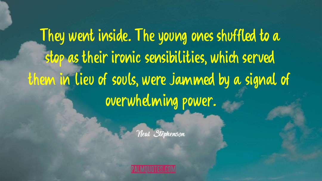 The Soul Of A Young Man quotes by Neal Stephenson