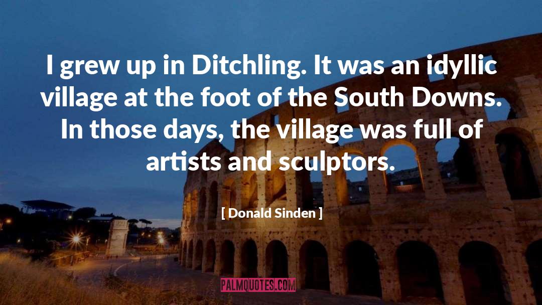The South quotes by Donald Sinden