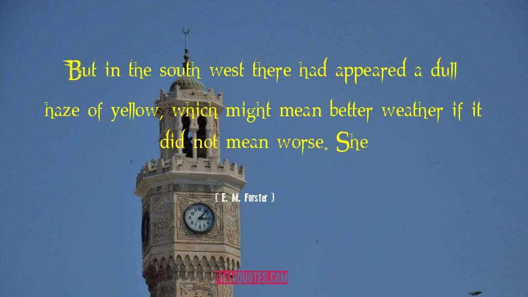 The South quotes by E. M. Forster