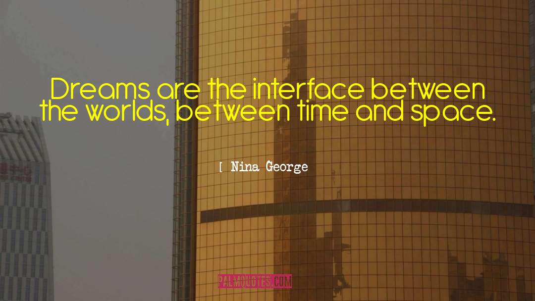 The Space Between Movie quotes by Nina George