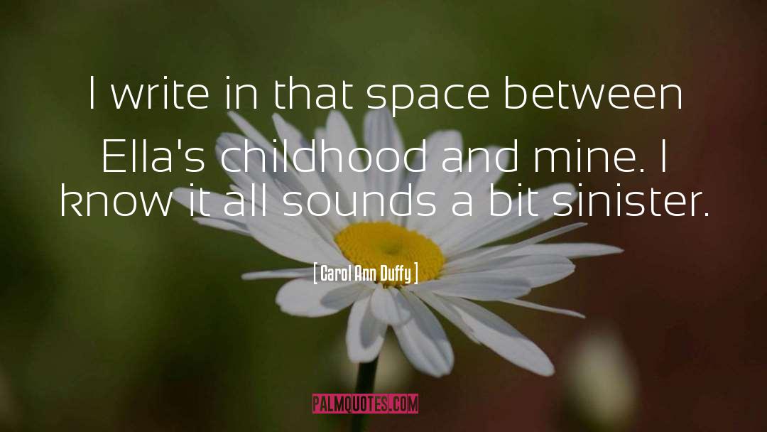 The Space Between Movie quotes by Carol Ann Duffy