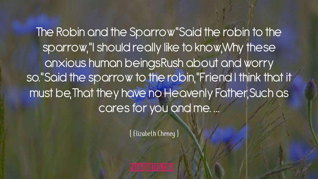 The Sparrow quotes by Elizabeth Cheney