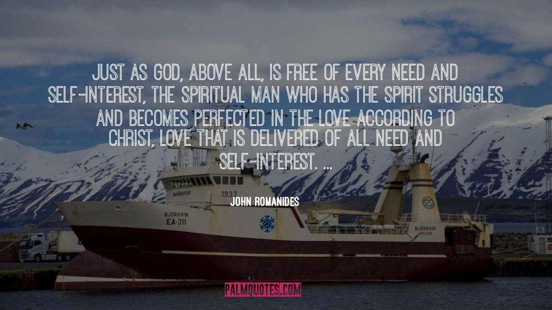 The Spiritual Man quotes by John Romanides