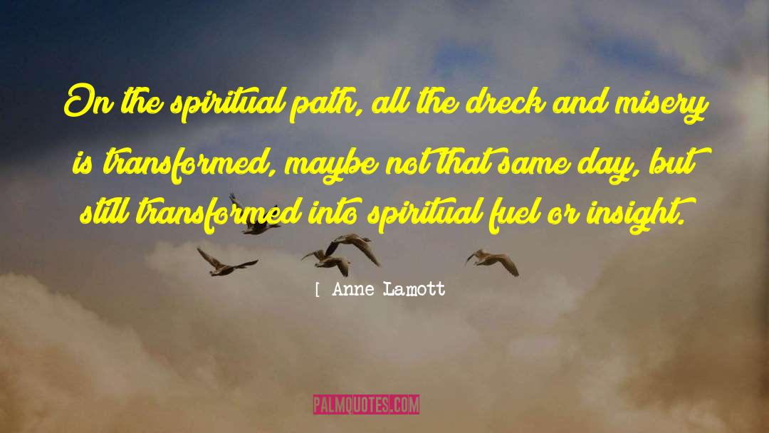The Spiritual Path quotes by Anne Lamott