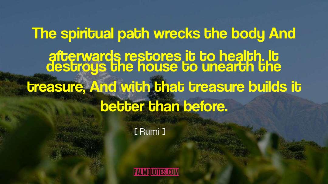 The Spiritual Path quotes by Rumi