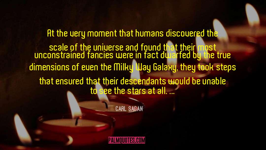 The Starless Sea quotes by Carl Sagan