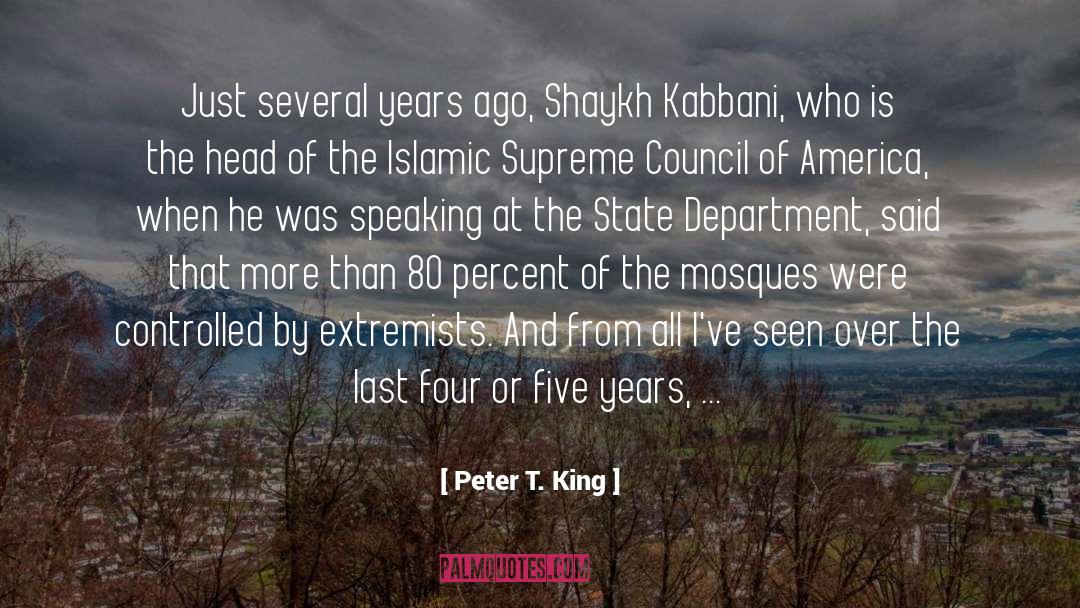 The State quotes by Peter T. King