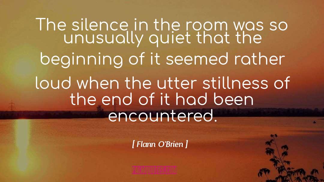 The Stillness Of You quotes by Flann O'Brien