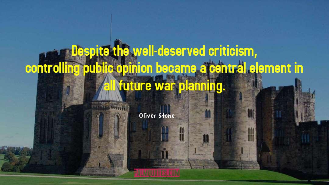 The Stone Diaries quotes by Oliver Stone