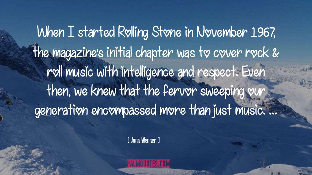 The Stone Diaries quotes by Jann Wenner