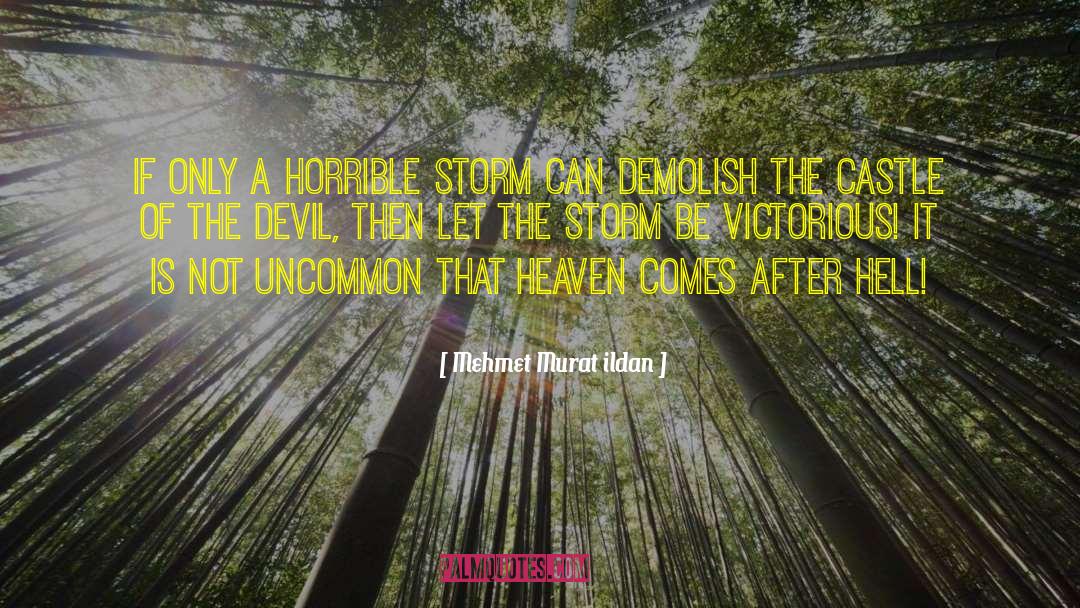 The Storm Clearing quotes by Mehmet Murat Ildan