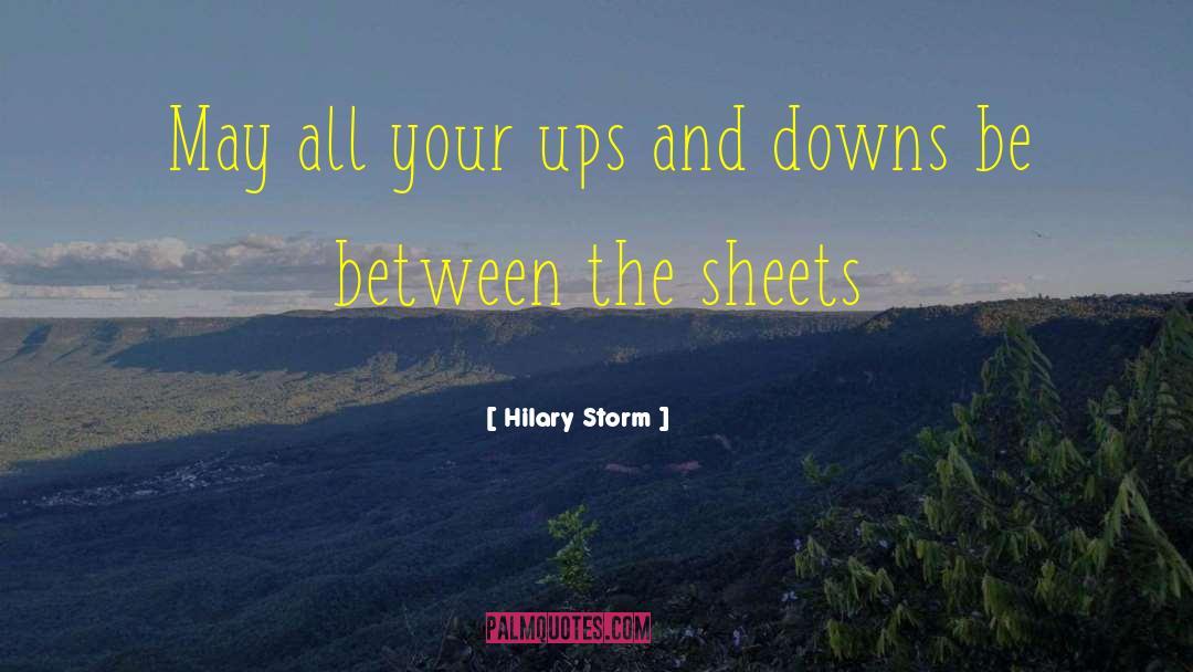 The Storm Clearing quotes by Hilary Storm