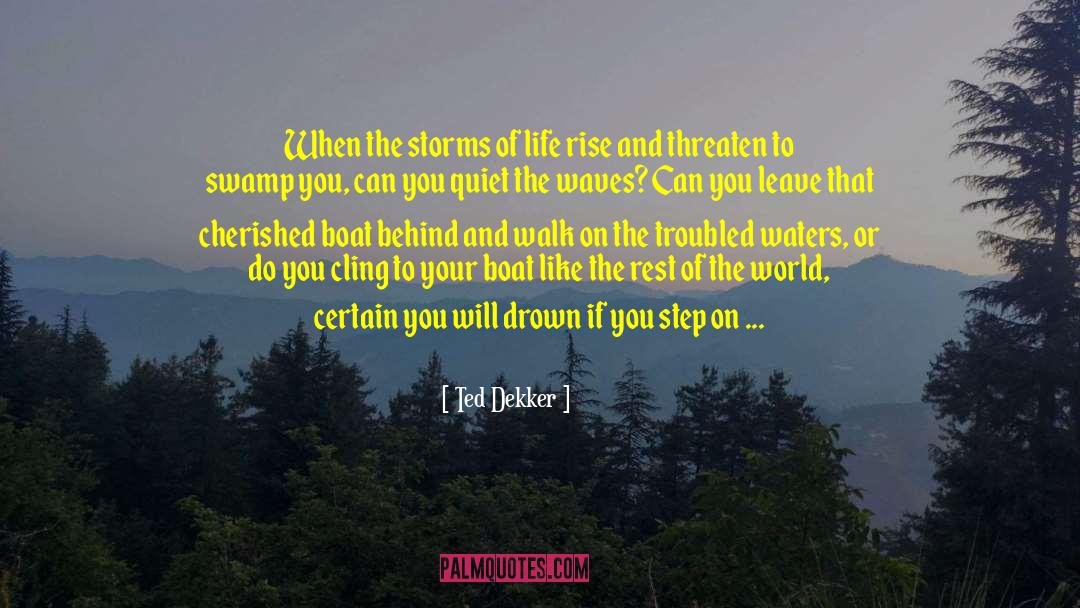 The Storms Of War quotes by Ted Dekker