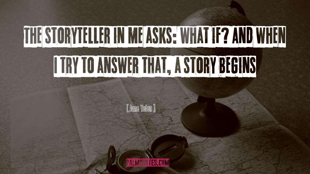 The Storyteller quotes by Jane Yolen