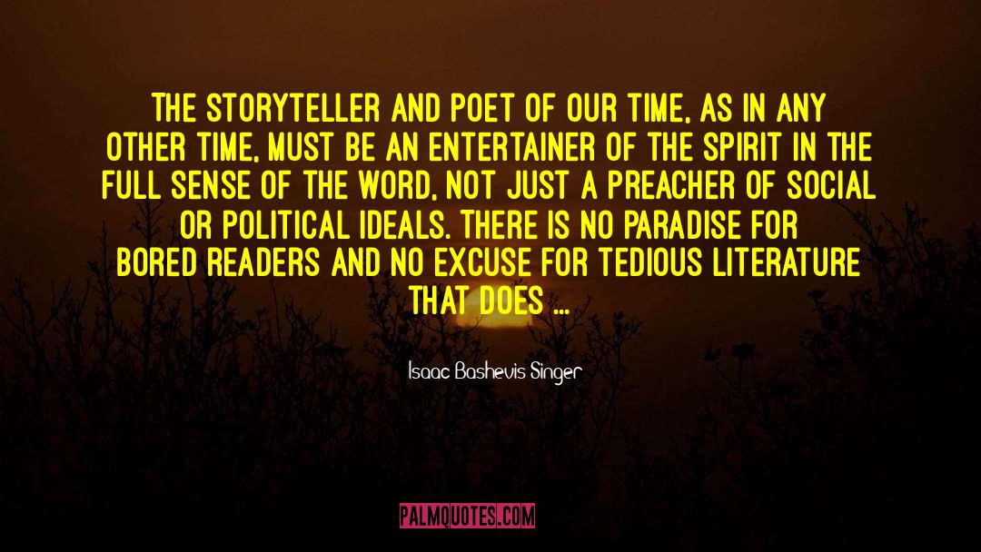 The Storyteller quotes by Isaac Bashevis Singer