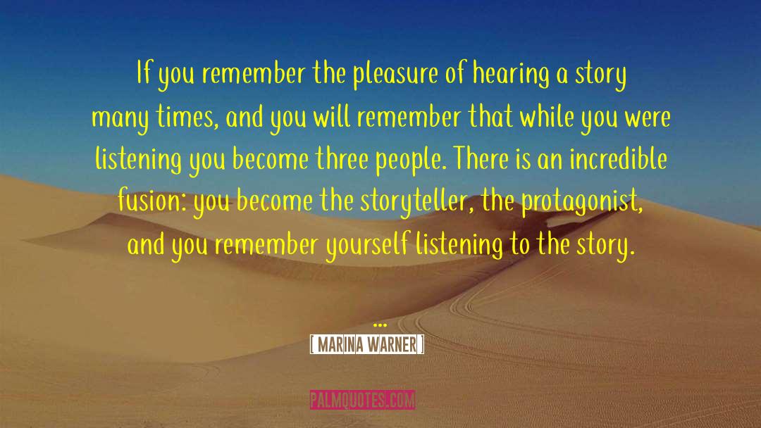 The Storyteller quotes by Marina Warner
