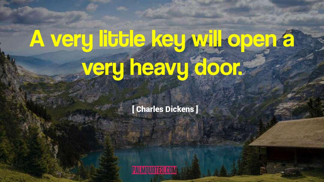 The Stranger Key quotes by Charles Dickens