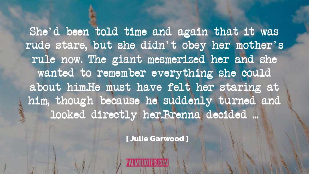The Stranger quotes by Julie Garwood
