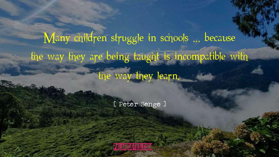 The Struggle Life quotes by Peter Senge