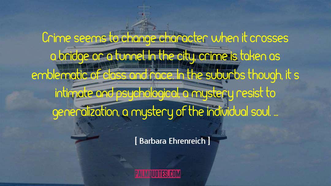 The Suburbs quotes by Barbara Ehrenreich