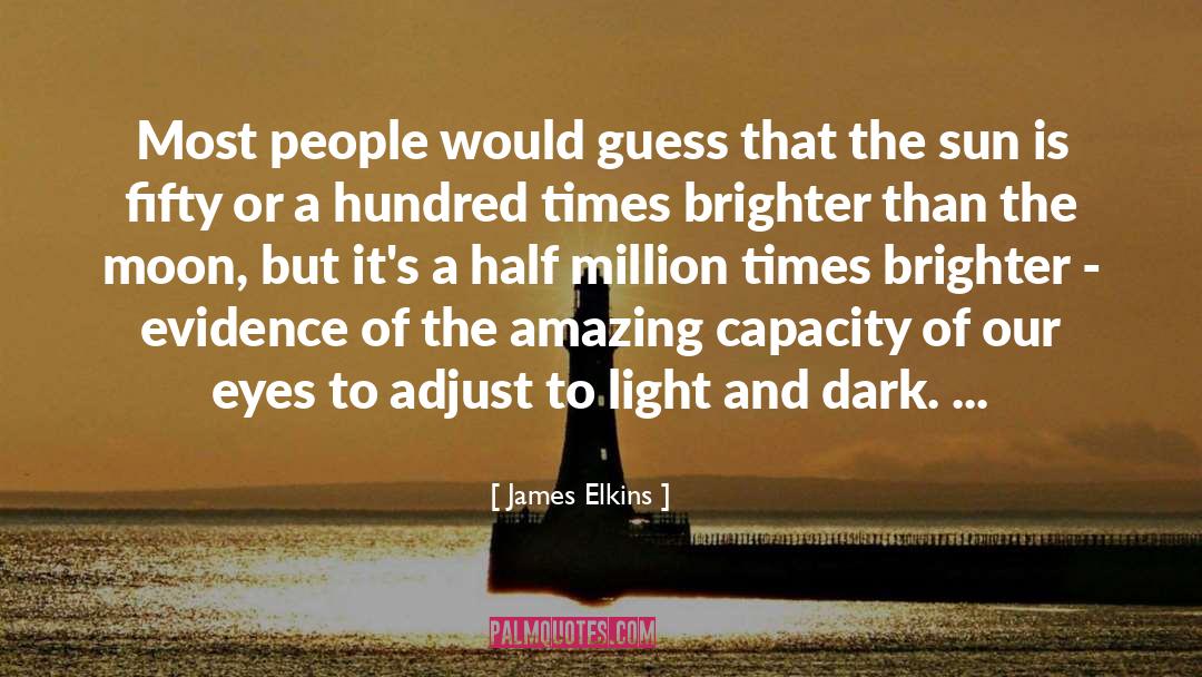The Sun Created You quotes by James Elkins