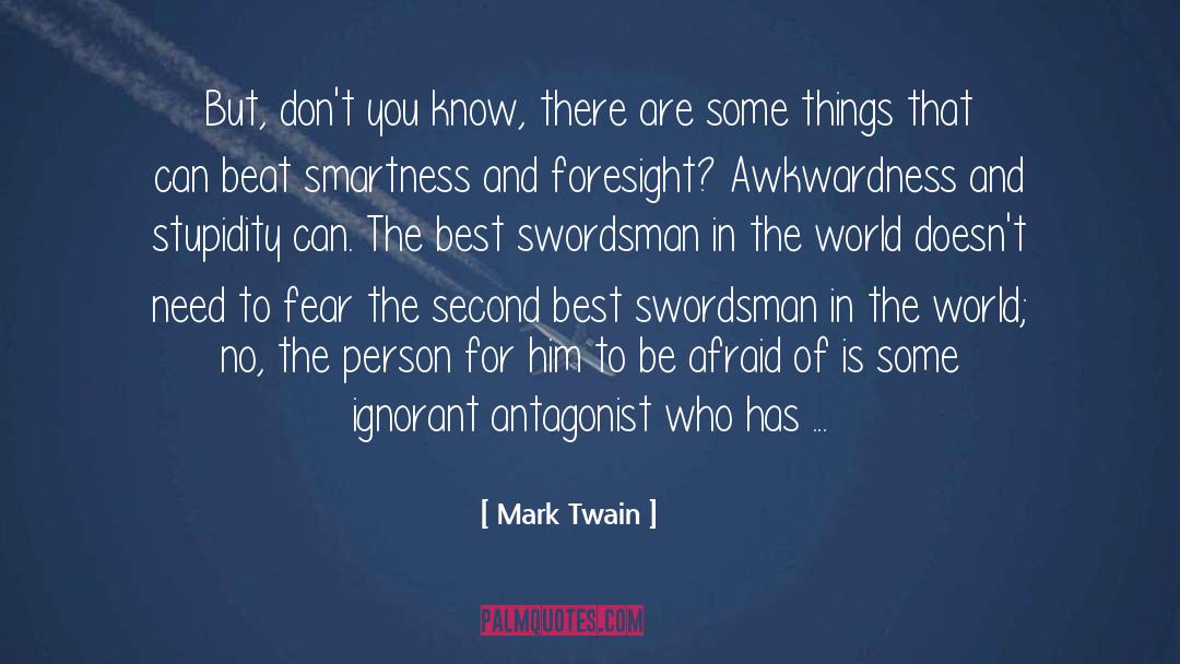 The Sword And The Stone quotes by Mark Twain