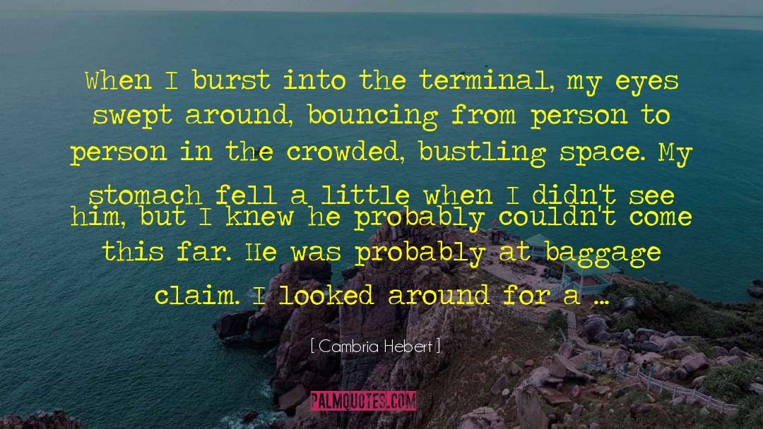 The Terminal quotes by Cambria Hebert