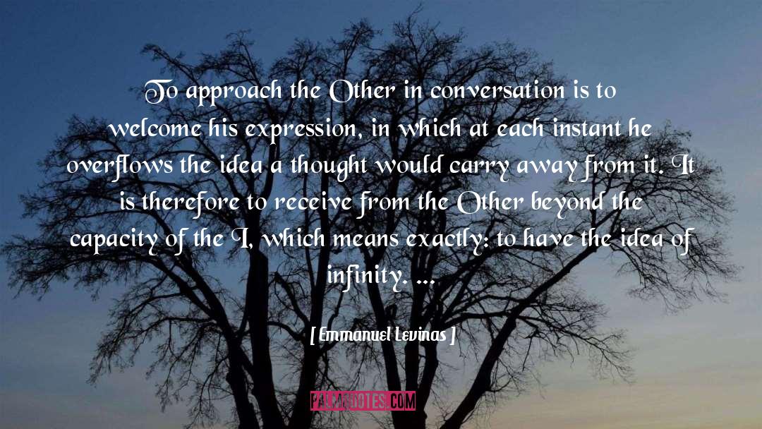 The Thought Life quotes by Emmanuel Levinas