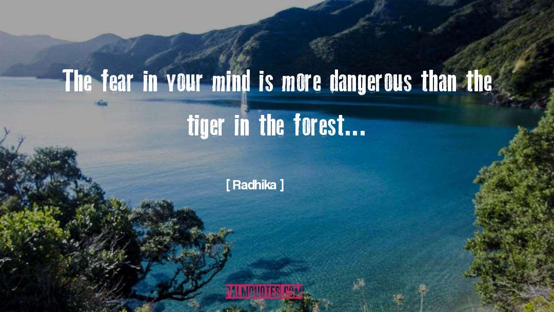 The Tiger quotes by Radhika